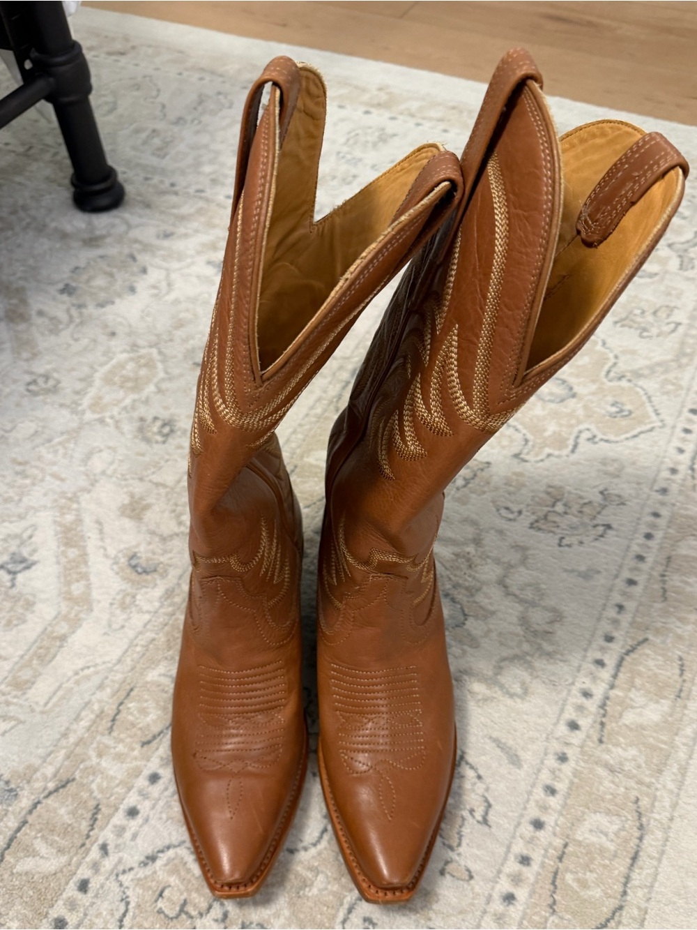Tecovas Annie Leather Cowboy Boots - worn twice